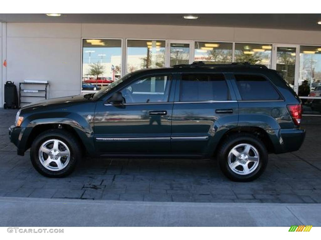 2005 Grand Cherokee Limited 4x4 - Deep Beryl Green Pearl / Medium Slate Gray photo #3