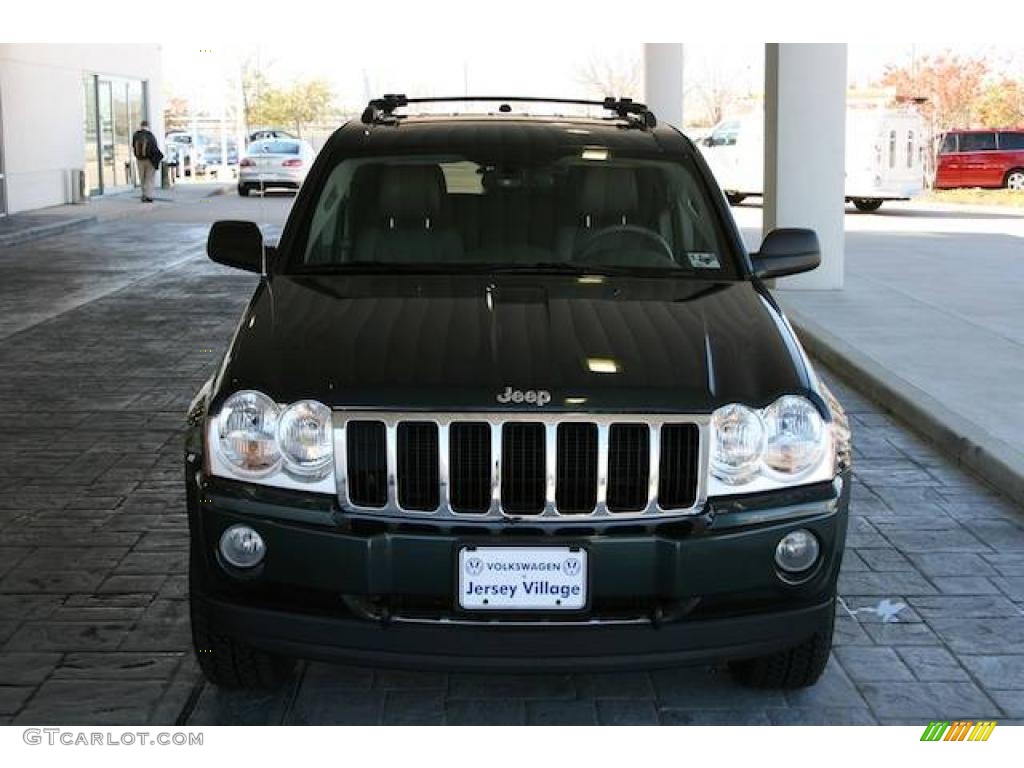 2005 Grand Cherokee Limited 4x4 - Deep Beryl Green Pearl / Medium Slate Gray photo #5