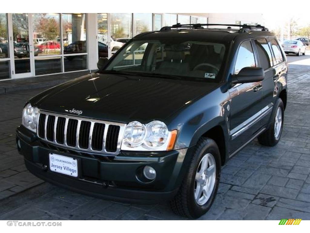 2005 Grand Cherokee Limited 4x4 - Deep Beryl Green Pearl / Medium Slate Gray photo #9