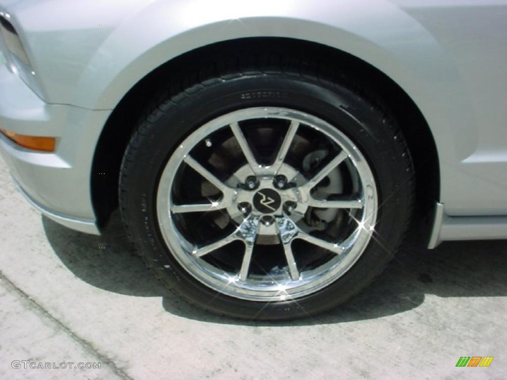 2008 Mustang GT Premium Coupe - Brilliant Silver Metallic / Dark Charcoal photo #11