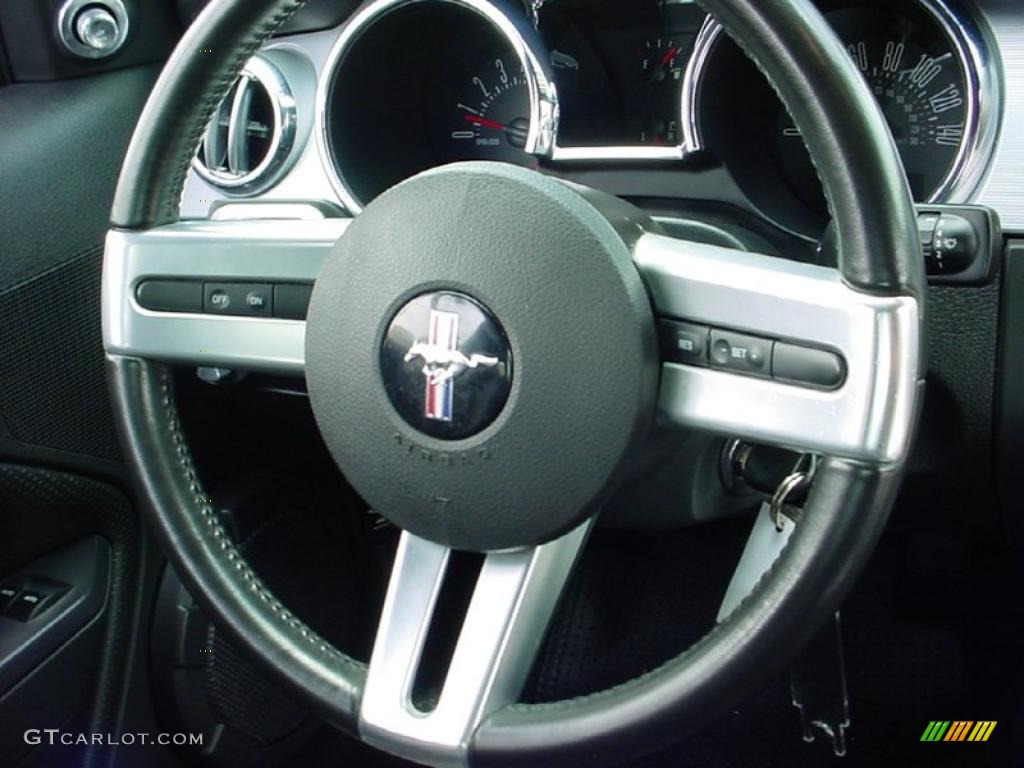 2008 Mustang GT Premium Coupe - Brilliant Silver Metallic / Dark Charcoal photo #23