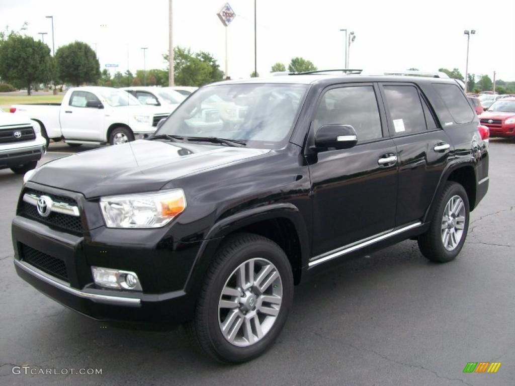 2010 4Runner Limited 4x4 - Black / Sand Beige photo #2