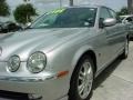 2003 Platinum Metallic Jaguar S-Type 4.2  photo #12