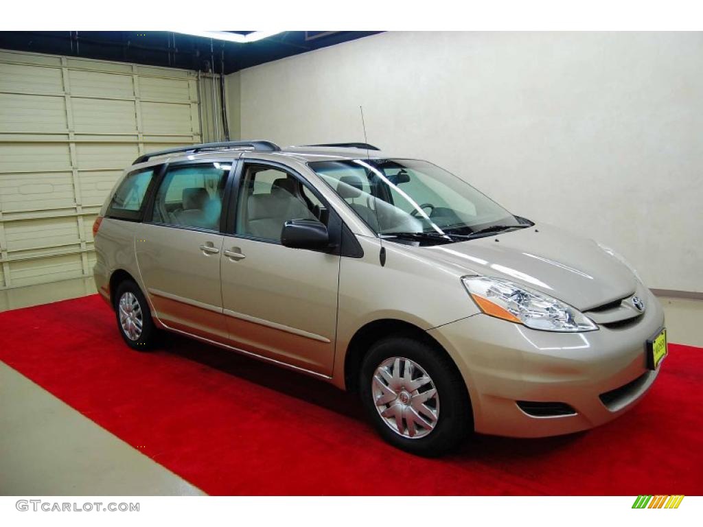 Desert Sand Mica Toyota Sienna