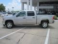2008 Silver Birch Metallic GMC Sierra 1500 SLE Crew Cab 4x4  photo #3