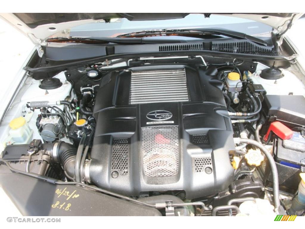 2005 Legacy 2.5 GT Limited Sedan - Satin White Pearl / Charcoal Black photo #25