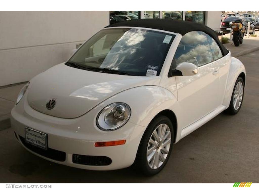 2009 New Beetle 2.5 Convertible - Candy White / Black photo #30