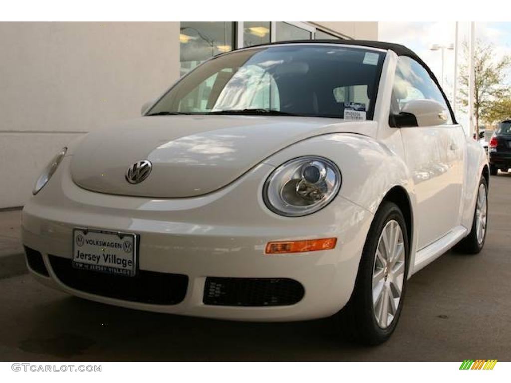 2009 New Beetle 2.5 Convertible - Candy White / Black photo #31