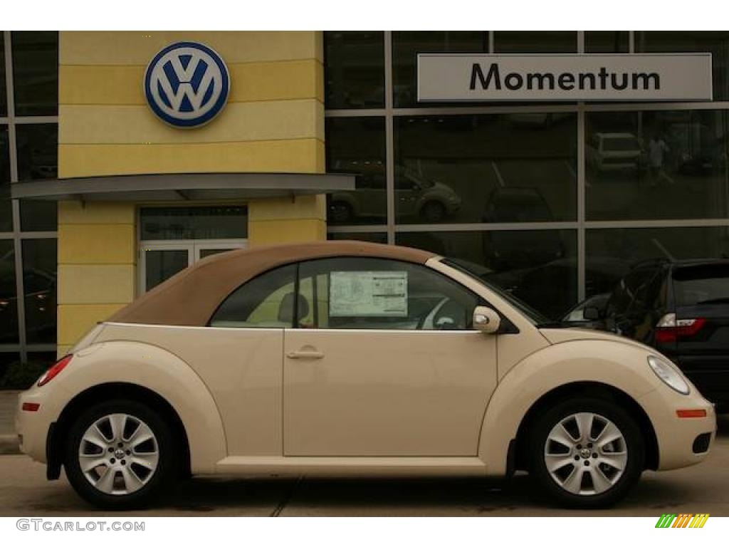 2009 New Beetle 2.5 Convertible - Harvest Moon Beige / Cream photo #1