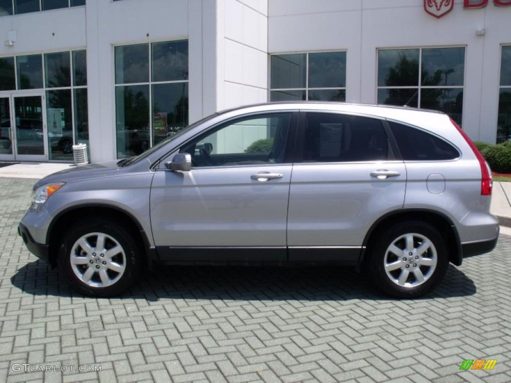 2008 CR-V EX-L 4WD - Whistler Silver Metallic / Gray photo #2