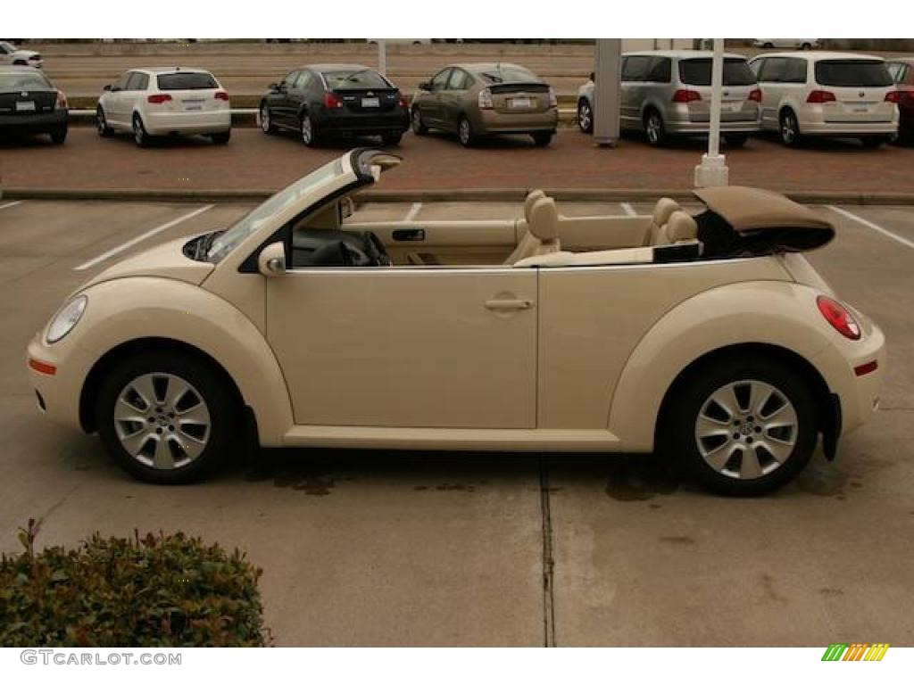 2009 New Beetle 2.5 Convertible - Harvest Moon Beige / Cream photo #11