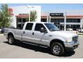 2004 Oxford White Ford F350 Super Duty Lariat Crew Cab 4x4  photo #1