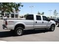 2004 Oxford White Ford F350 Super Duty Lariat Crew Cab 4x4  photo #2