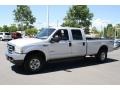 2004 Oxford White Ford F350 Super Duty Lariat Crew Cab 4x4  photo #5
