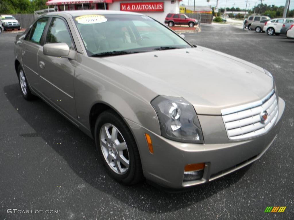 Gold Mist Cadillac CTS