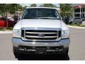 2004 Oxford White Ford F350 Super Duty Lariat Crew Cab 4x4  photo #6