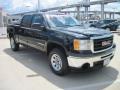 2009 Onyx Black GMC Sierra 1500 SL Crew Cab  photo #2