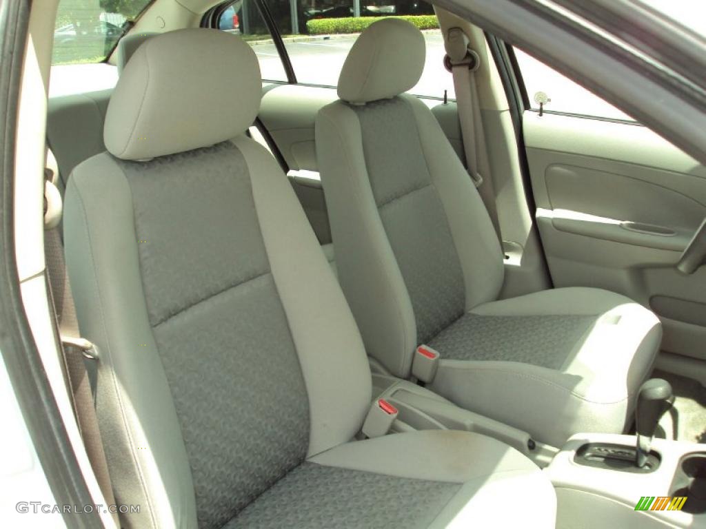 2007 Cobalt LS Sedan - Summit White / Neutral Beige photo #12