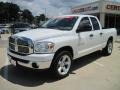 2007 Bright White Dodge Ram 1500 Big Horn Edition Quad Cab  photo #1