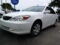 2003 Super White Toyota Camry LE  photo #6