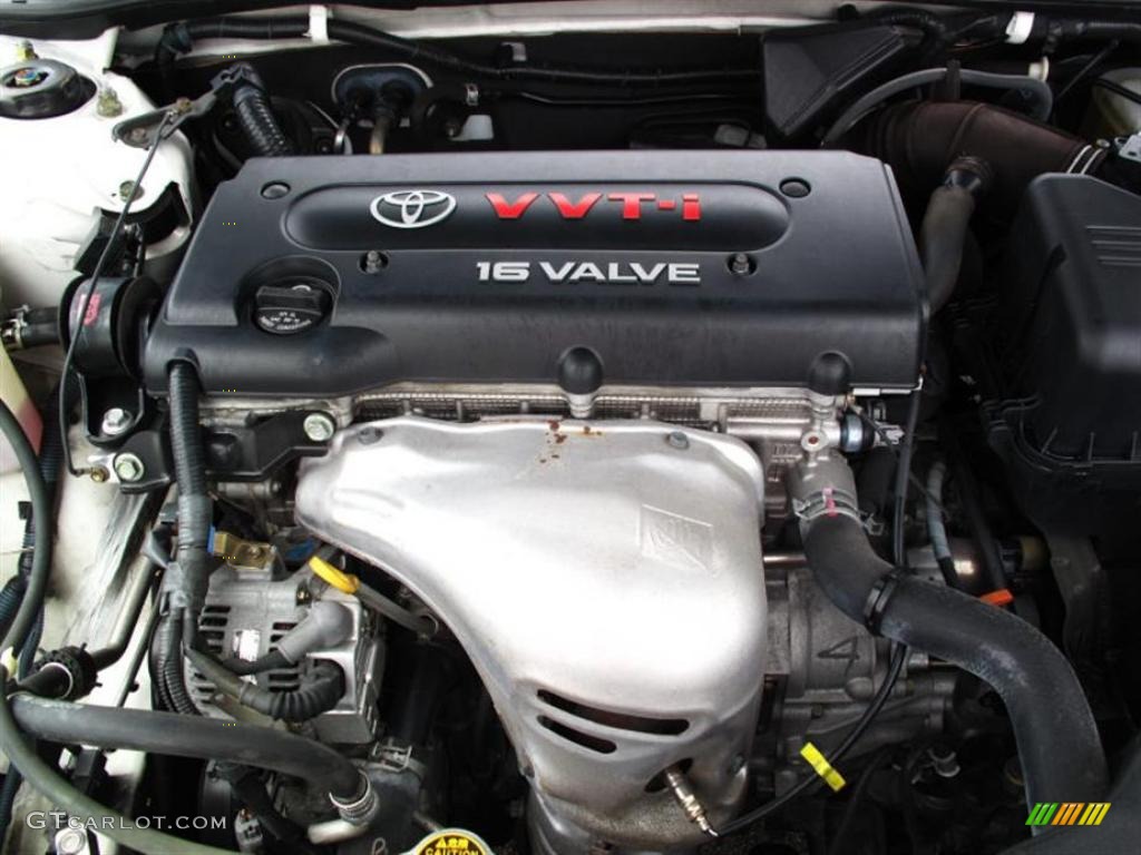 2003 Camry LE - Super White / Stone photo #8