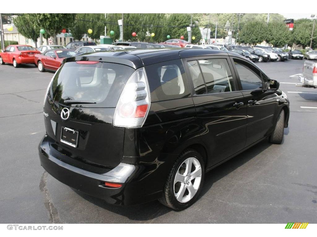 2007 MAZDA5 Sport - Brilliant Black / Black photo #5