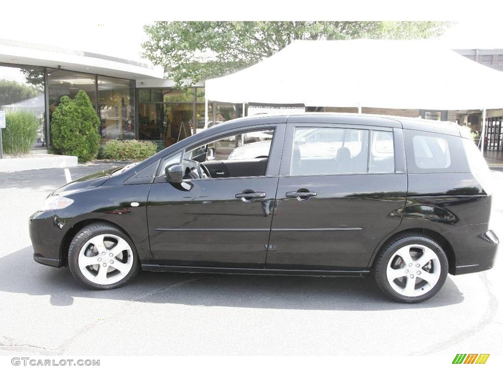 2007 MAZDA5 Sport - Brilliant Black / Black photo #9