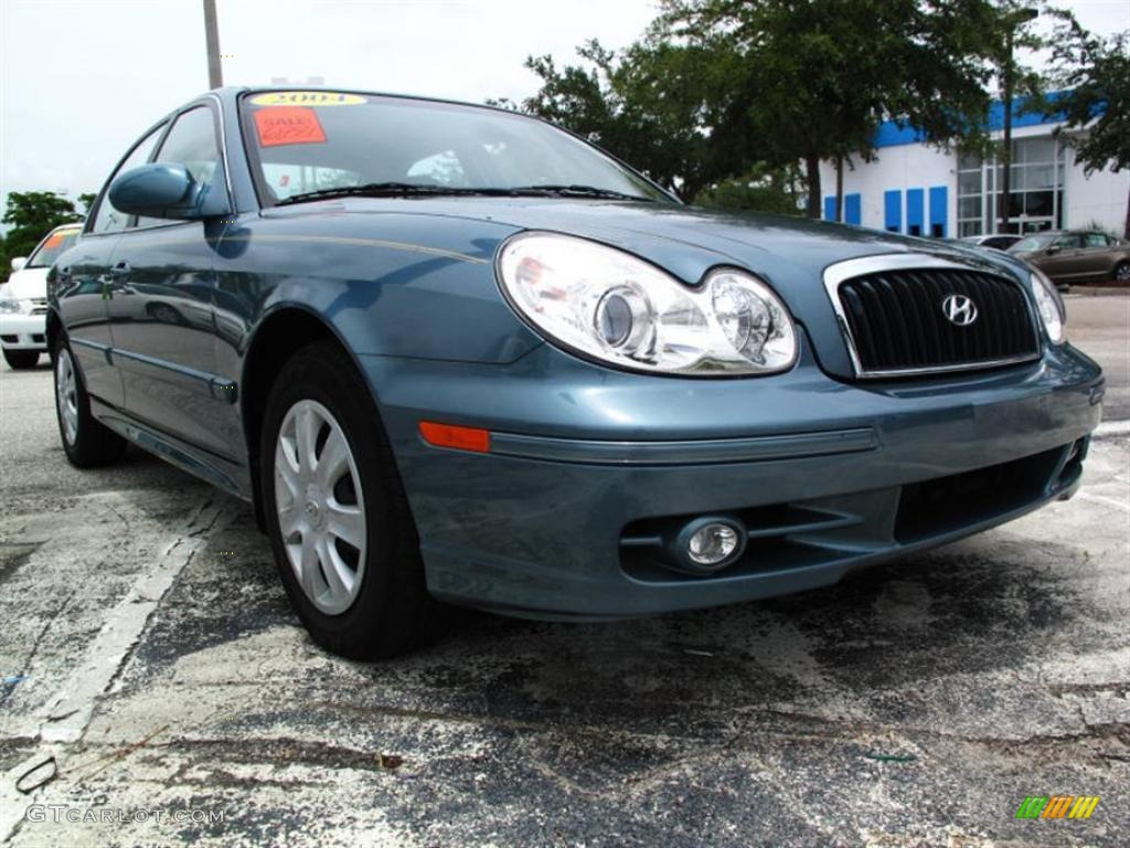 2004 Sonata  - Celadon Green / Beige photo #1