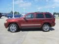 2008 Red Rock Crystal Pearl Jeep Grand Cherokee Limited 4x4  photo #5
