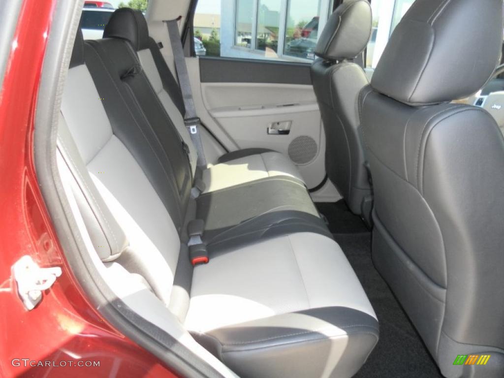 2008 Grand Cherokee Limited 4x4 - Red Rock Crystal Pearl / Dark Slate Gray/Light Graystone photo #9