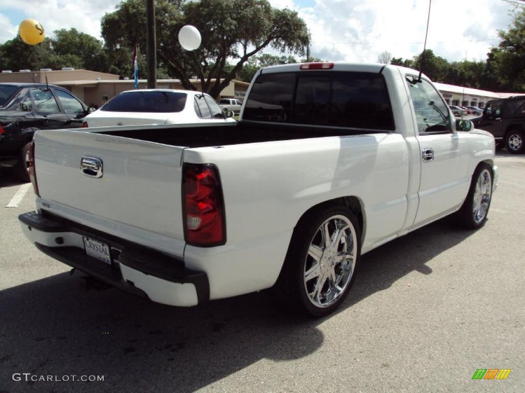 2005 Silverado 1500 Regular Cab - Summit White / Medium Gray photo #7
