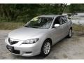 2007 Sunlight Silver Metallic Mazda MAZDA3 i Sport Sedan  photo #1