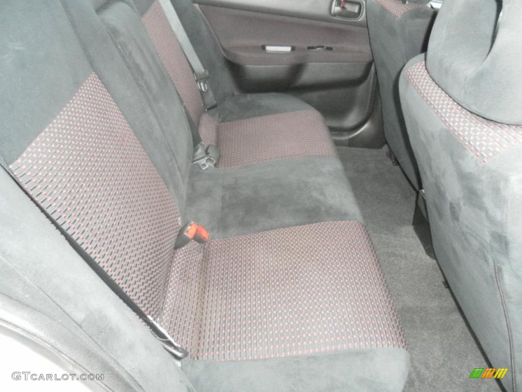 2004 Lancer RALLIART - Diamond White Pearl / Black/Red photo #8