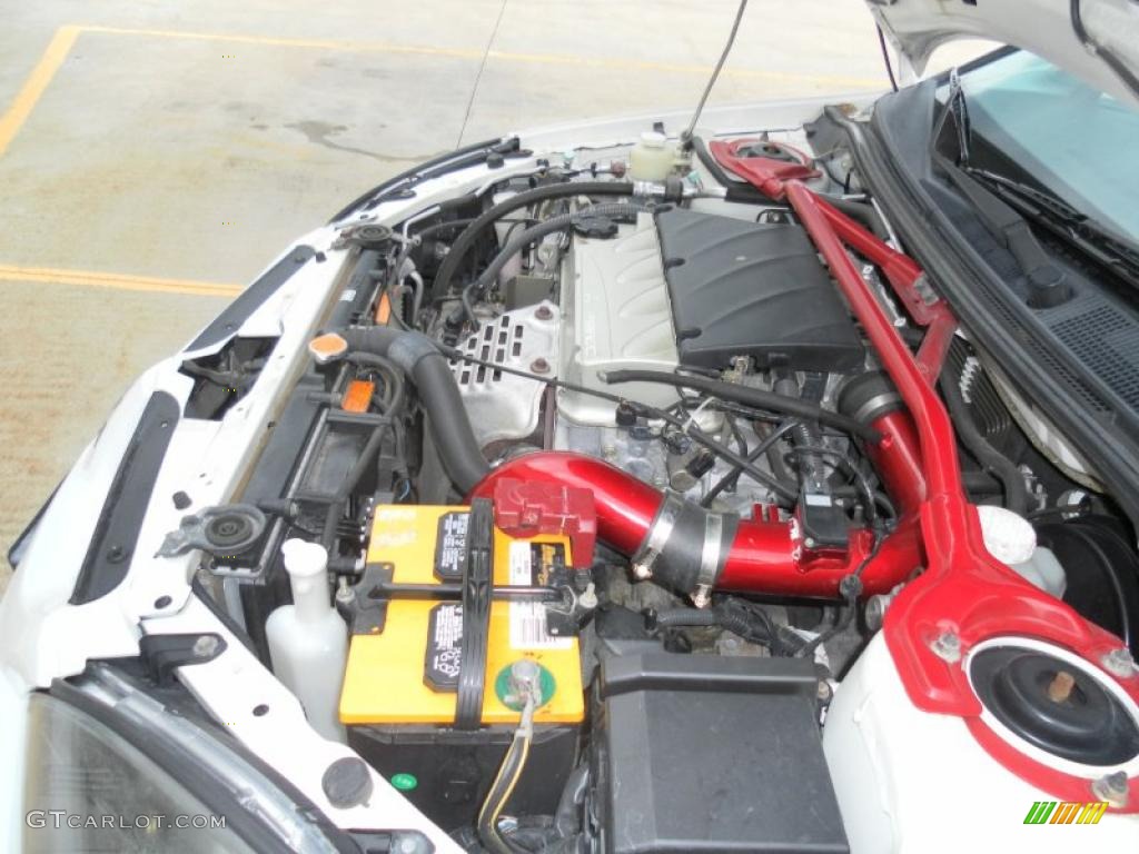 2004 Lancer RALLIART - Diamond White Pearl / Black/Red photo #17