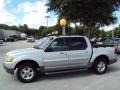 2002 Silver Birch Metallic Ford Explorer Sport Trac   photo #2