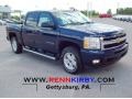 2010 Imperial Blue Metallic Chevrolet Silverado 1500 LTZ Crew Cab 4x4  photo #1