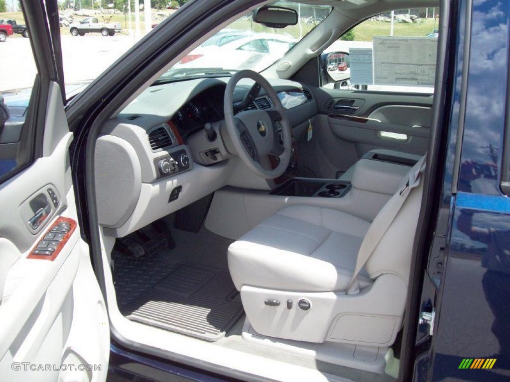 2010 Silverado 1500 LTZ Crew Cab 4x4 - Imperial Blue Metallic / Light Titanium/Dark Titanium photo #10