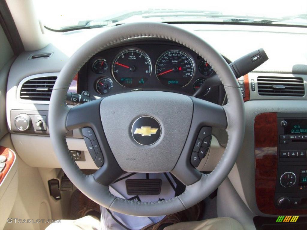 2010 Silverado 1500 LTZ Crew Cab 4x4 - Imperial Blue Metallic / Light Titanium/Dark Titanium photo #14