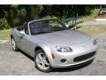 2006 Sunlight Silver Metallic Mazda MX-5 Miata Roadster  photo #3