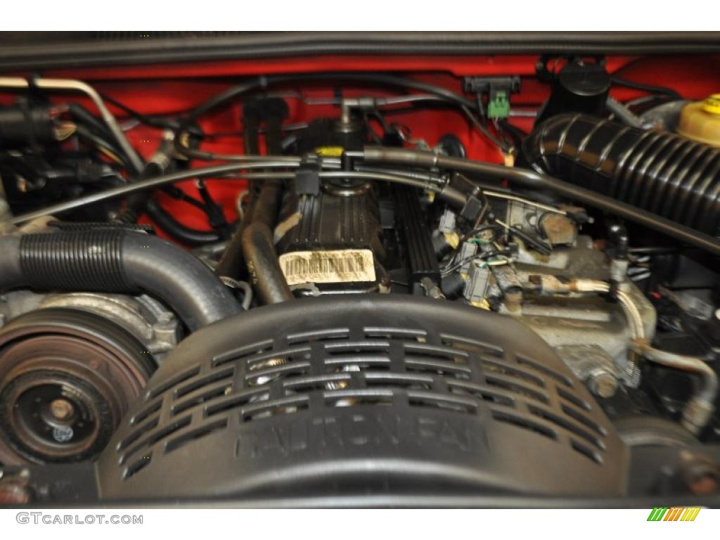 1997 Grand Cherokee Laredo 4x4 - Flame Red / Agate Black photo #17