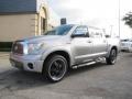 2008 Silver Sky Metallic Toyota Tundra Limited CrewMax  photo #3