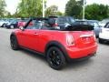 2010 Chili Red Mini Cooper Convertible  photo #3