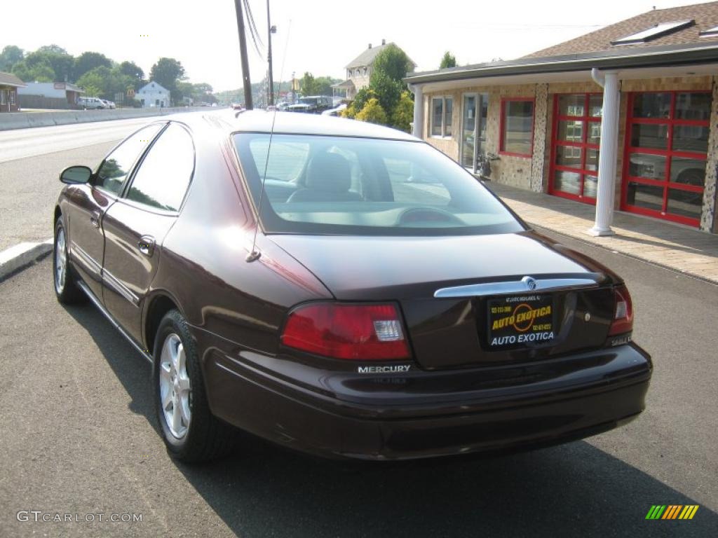 2000 Sable LS Premium Sedan - Chestnut Metallic / Medium Parchment photo #2