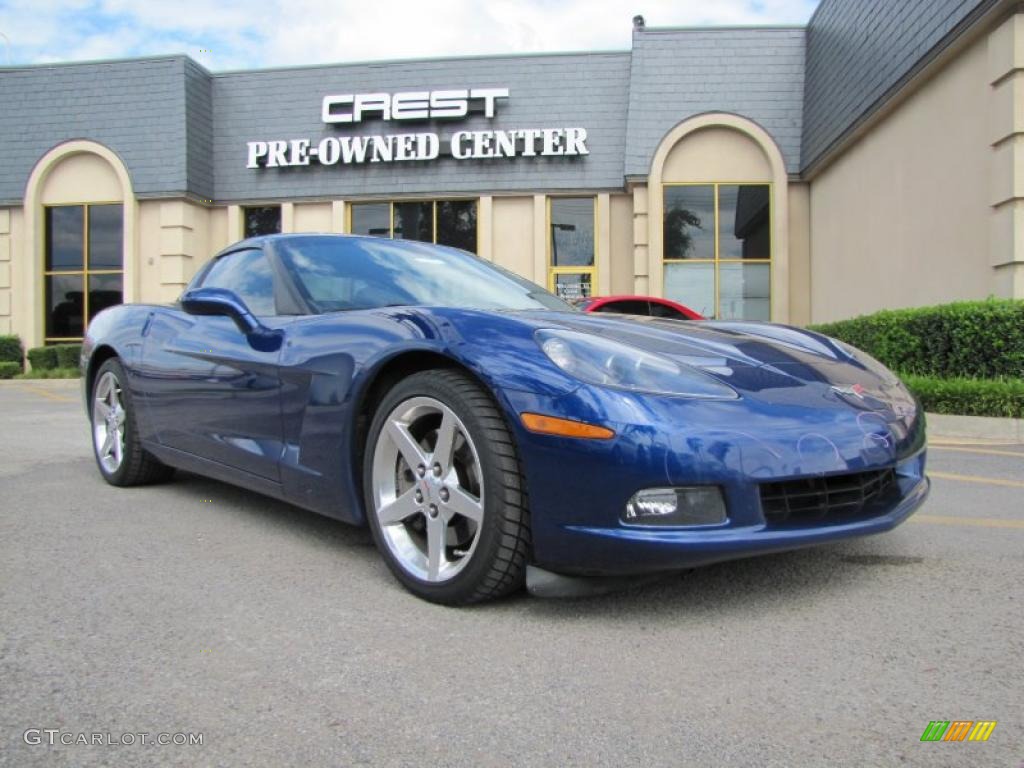2005 Corvette Coupe - LeMans Blue Metallic / Ebony photo #1