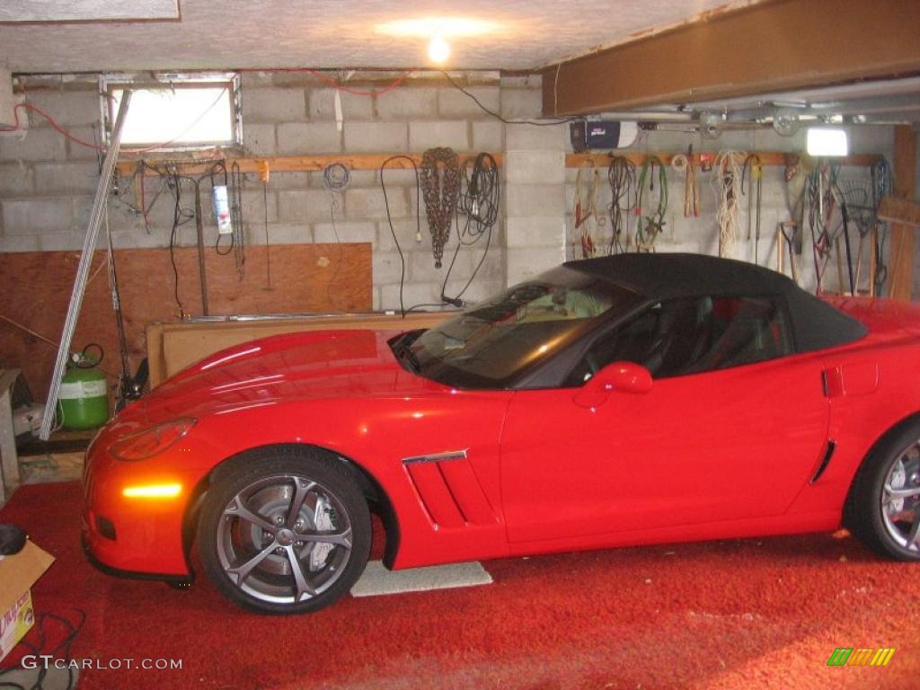2010 Corvette Grand Sport Convertible - Torch Red / Ebony Black photo #3