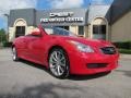 2010 Vibrant Red Infiniti G 37 Convertible  photo #1