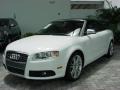 Ibis White 2007 Audi S4 4.2 quattro Cabriolet