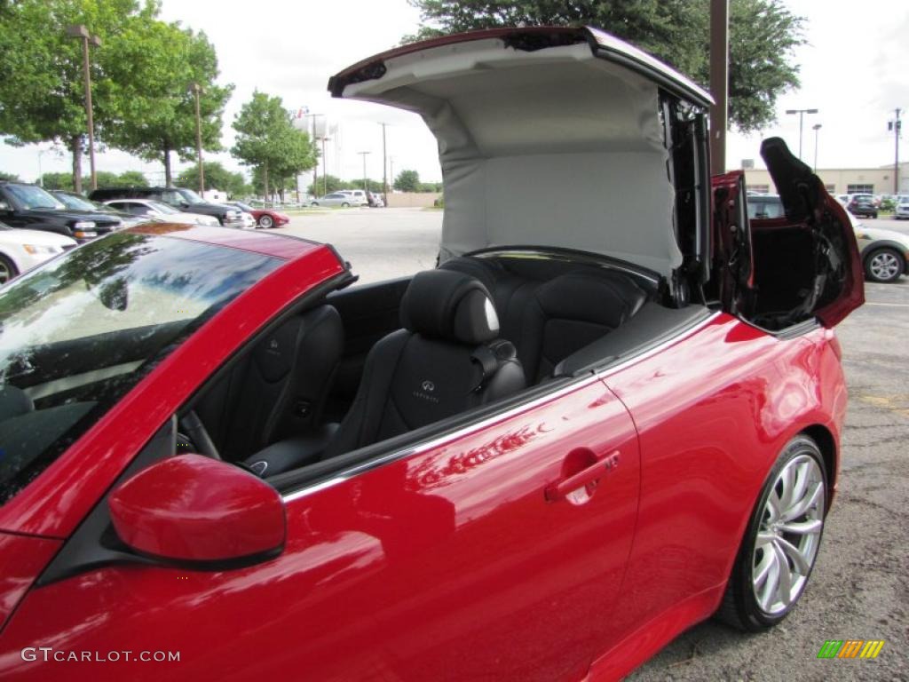 Vibrant Red 2010 Infiniti G 37 Convertible Exterior Photo #32562863