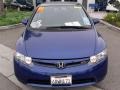 2007 Royal Blue Pearl Honda Civic Si Sedan  photo #2