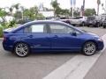 2007 Royal Blue Pearl Honda Civic Si Sedan  photo #8